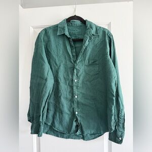 Frank & Eileen Forest Green Casual Button Down Shirt